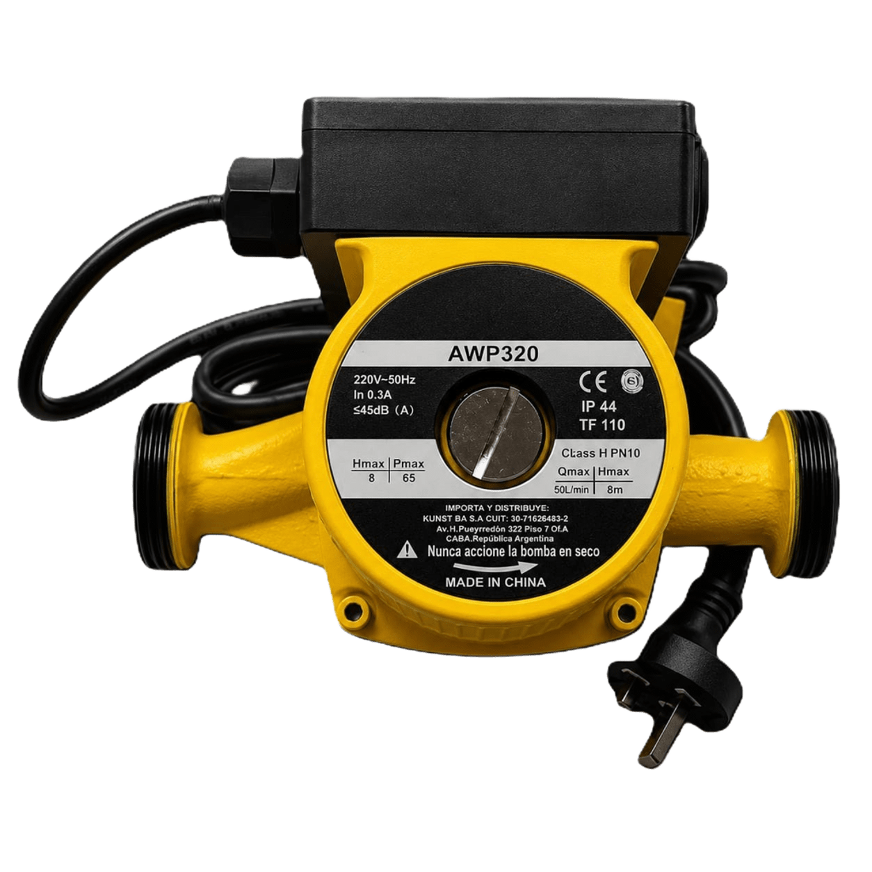 Imagen principal de la Bomba Presurizadora AWP320A